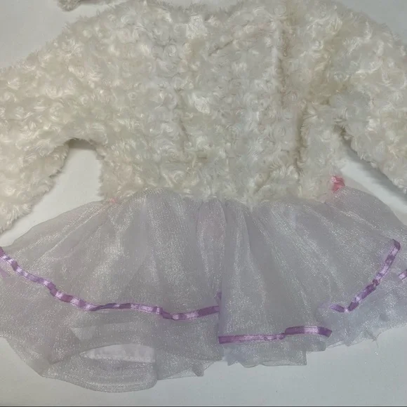 Lamb Sheep Costume Dress and Hat Size 12-24 months toddler kids - Picture 8 of 12